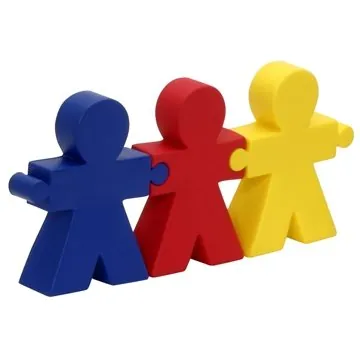 Image of 100 Promotional Teamwork Puzzle Set - Stress Reliever