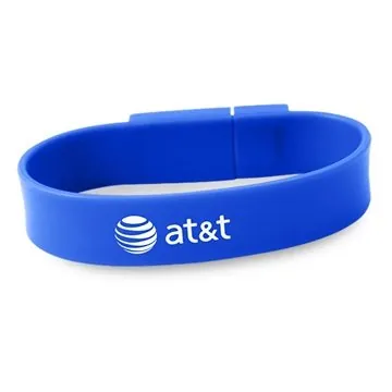 Image of 25 Custom Lombard 3.0 Wristband USB Drive - Silicon