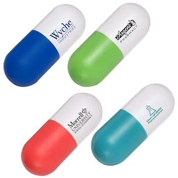 Image of 150 Customized Capsule - Stress Reliever - Polyurethane