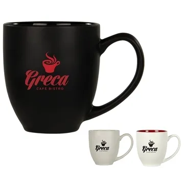 Image of 72 Custom 14 oz Kona Joe Ceramic Mug - Microwave Safe & FDA ...