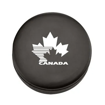 Image of 300 Custom Hockey Puck Shape Stress Ball - Polyurethane