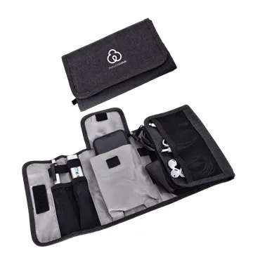 Folding Electronics Tech Organizer - Tri-Fold