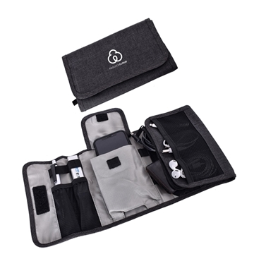 Folding Electronics Tech Organizer - Tri-Fold