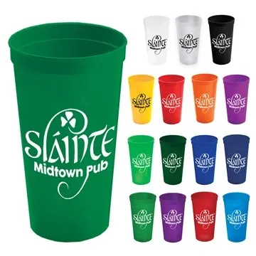 Image of 250 Custom 24 oz Stadium Cup - Recyclable & BPA-Free