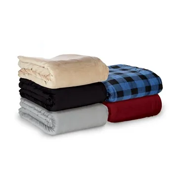 Brookline Micro Mink Sherpa Blanket - 50x60 & Plush