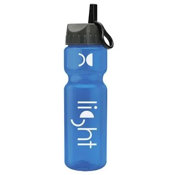 Image of 200 Promotional Champion - 28 oz Transparent Bottle with Ring ...