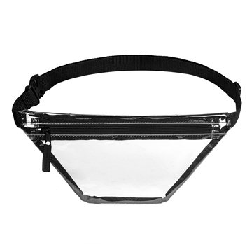 Clear PVC Fanny Pack - Security Friendly & Adjustable