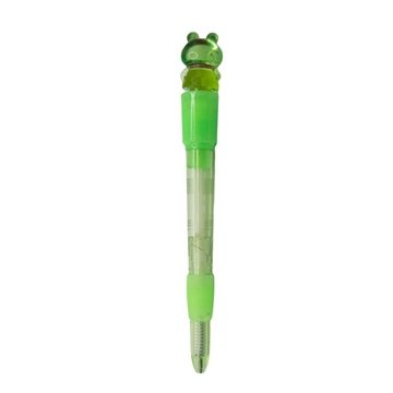 Image of 150 Promotional Ballpoint Light Up Frog Pen - LED & Twist Action
