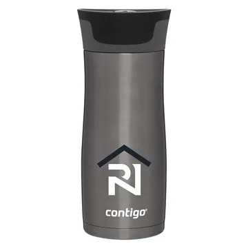 Image of 24 Promotional 16 oz Contigo West Loop 2.0 - Gun Metal - Vacuum ...