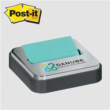 Image of 50 Customized Post-it Pop-up Note Dispenser - Weighted Base