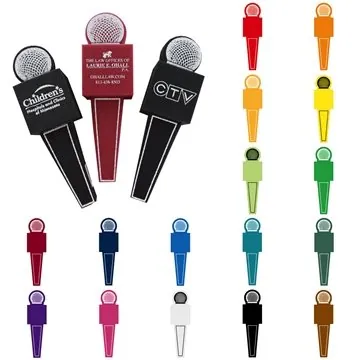 Image of 100 Custom Foam Microphone Waver - Soft & Safe