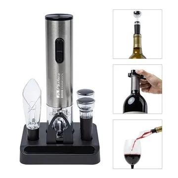 Image of 6 Customized Carignan 6-Piece Electric Wine Set - Electric ...