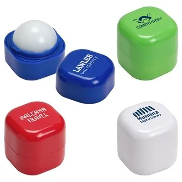 Image of 200 Promotional Chap-Cube Vanilla Lip Balm - Beeswax & FDA ...