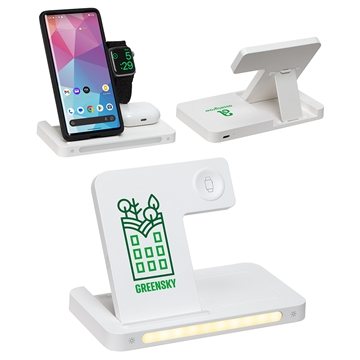 Legion 3-in-1 Charging Station with Ambient Lamp - Recycled ABS