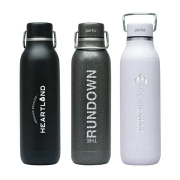 Image of 12 Promotional Perka Dashing 20 oz Double Wall Stainless Steel ...