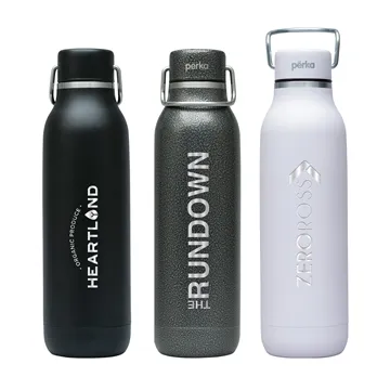 24 Promotional Perka Dashing 20 oz Double Wall Stainless Steel ...