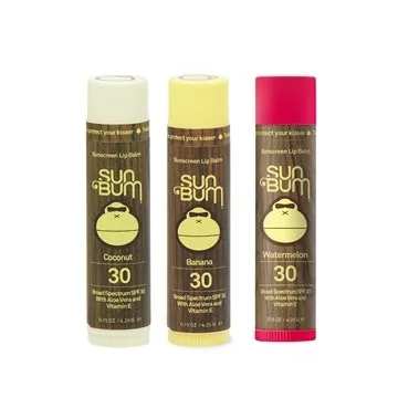 Image of 100 Customized Sun Bum SPF 30 Lip Balm - Broad Spectrum & Vitamin ...
