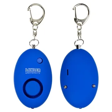 Image of 100 Custom Soft-Touch LED Light & Alarm Key Chain - 3 Lumens