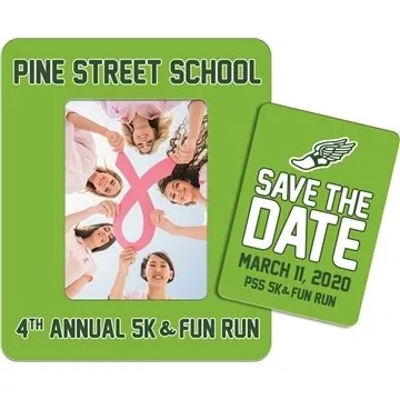 Image of 250 Promotional Large Magnetic Photo Frame (Rectangle cut-out) - ...