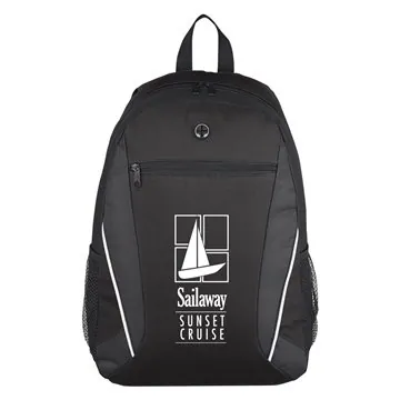 Image of 25 Promotional Homerun Backpack - 600D Polyester & Earbud Slot