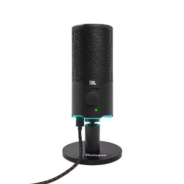 JBL Quantum Stream Dual Pattern Premium USB microphone - Pro Audio & Dual Condenser