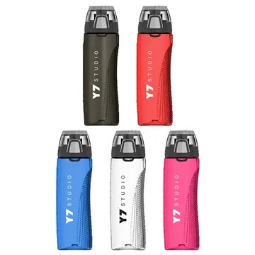 24 oz Thermos® Hydration Bottle Made with Tritan™ and Rotating Intake Meter - BPA-Free & Leak-Proof