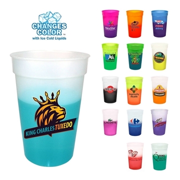 Mood 17 oz Stadium Cup, Full Color Digital - Color Changing & BPA Free