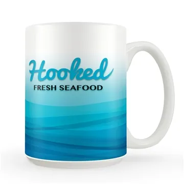 Image of 36 Customized 15 oz SimpliColor Mug - Ceramic & Microwave Safe