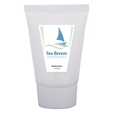 Image of 100 Customized 1.5 oz Hand Lotion Tube - FDA Approved & Light ...