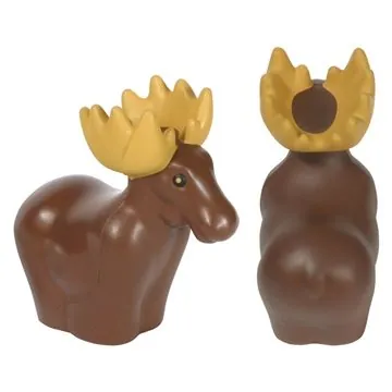 Image of 100 Custom Moose - Stress Reliever - Polyurethane