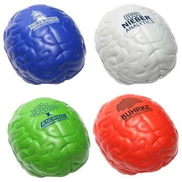 Image of 100 Custom Brain Slo-Release Serenity Squishy - Polypropylene