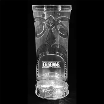 Image of 50 Customized 15 oz 5-Light Tiki Cup - LED Base & Polystyrene