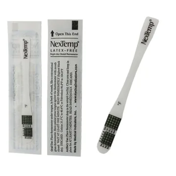 Image of 1000 Customized Disposable Thermometer - FDA Approved & Mercury ...