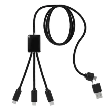 25 Customized SCX Design 5-in-1 Eco Easy-to-Use Cable - RPET & ...
