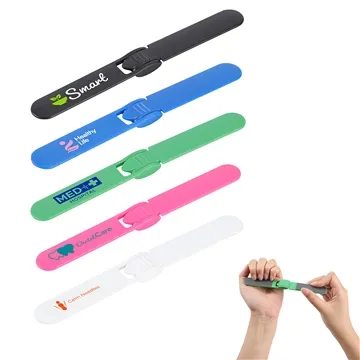 Salon Folding Dual Nail File - Steel Sandpaper & Compact Folding Design