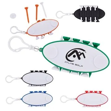 Image of 200 Custom Golf Tool Set Key Tag - Storage Case & Clip-On