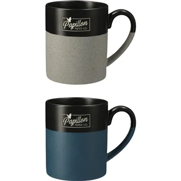 Image of 48 Custom Otis Ceramic Mug 15oz - Speckled & Dishwasher Safe