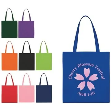 Image of 150 Custom Non-Woven Economy Tote Bag - Water Resistant