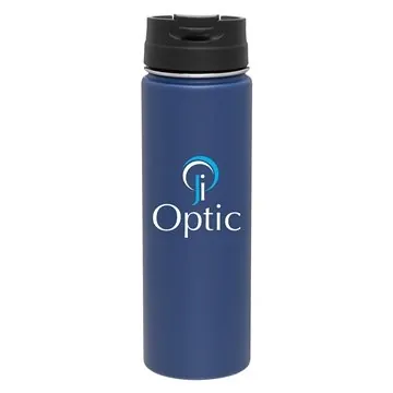 Image of 48 Customized 20 oz H2go Nexus - Powder - Matte Navy - Vacuum ...