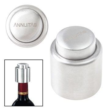 Stainless Steel Vacuum Wine Stopper - Airtight
