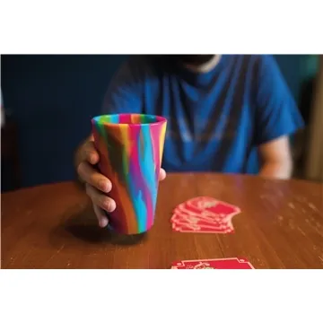 Image of 36 Promotional Silipint Straight Up Pint Glass - 16 oz - ...