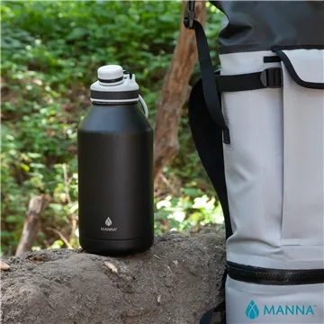 Image of 6 Custom Manna 64 oz Ranger Steel Bottle - 24hr Cold Retention