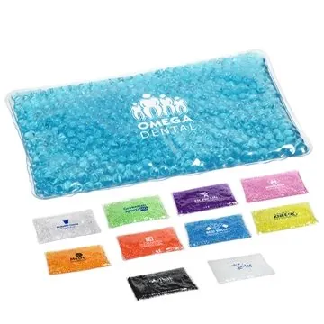 Image of 100 Custom Aqua Pearls Hot Cold Pack - FDA Certified & Reusable