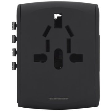 Universal Travel 4 USB Port Adapter - 150+ Countries & Multi-device