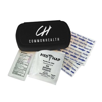 Compact First Aid Kit - Latex-Free & Triple Antibiotic