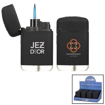 Turbo Mega Jet Flameless Lighter - Rubberized & CPSC Approved