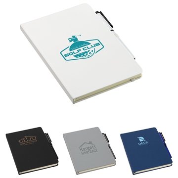 Image of 50 Customized Quorum Soft Touch Journal with Matching Color Gel ...