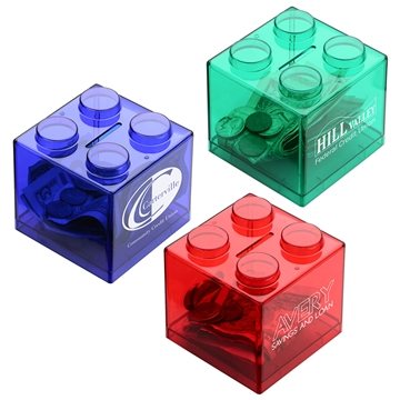 Money Stack Coin Bank - Stackable