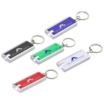 Image of 250 Custom Simple Touch LED Key Chain - 3 Lumens