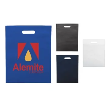 Image of 450 Custom Freedom Heat Seal Non-Woven Tote - Heat Sealed & ...